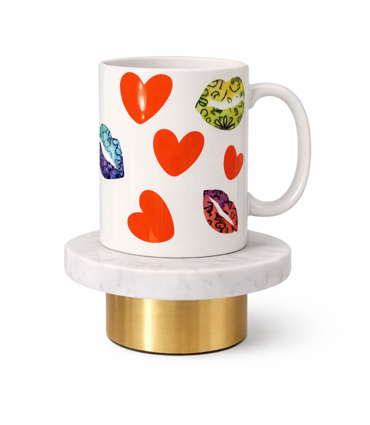 Hearts & Kisses Mug