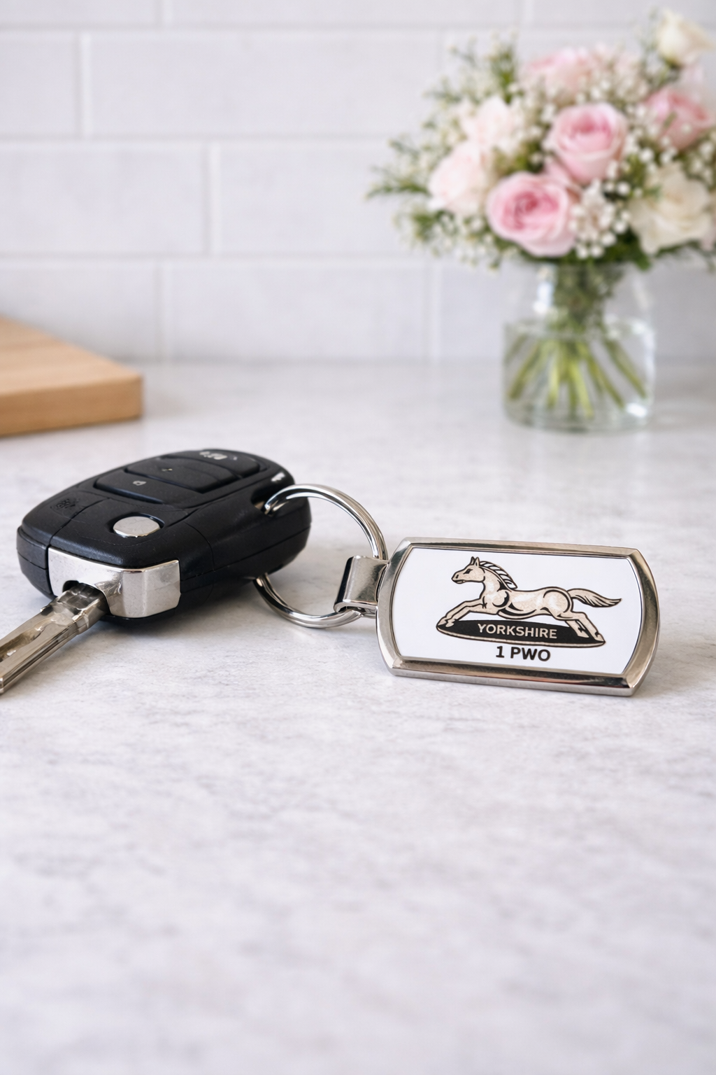 Personalised Yorkshire Regiment Keyring – Custom Army Military Gift