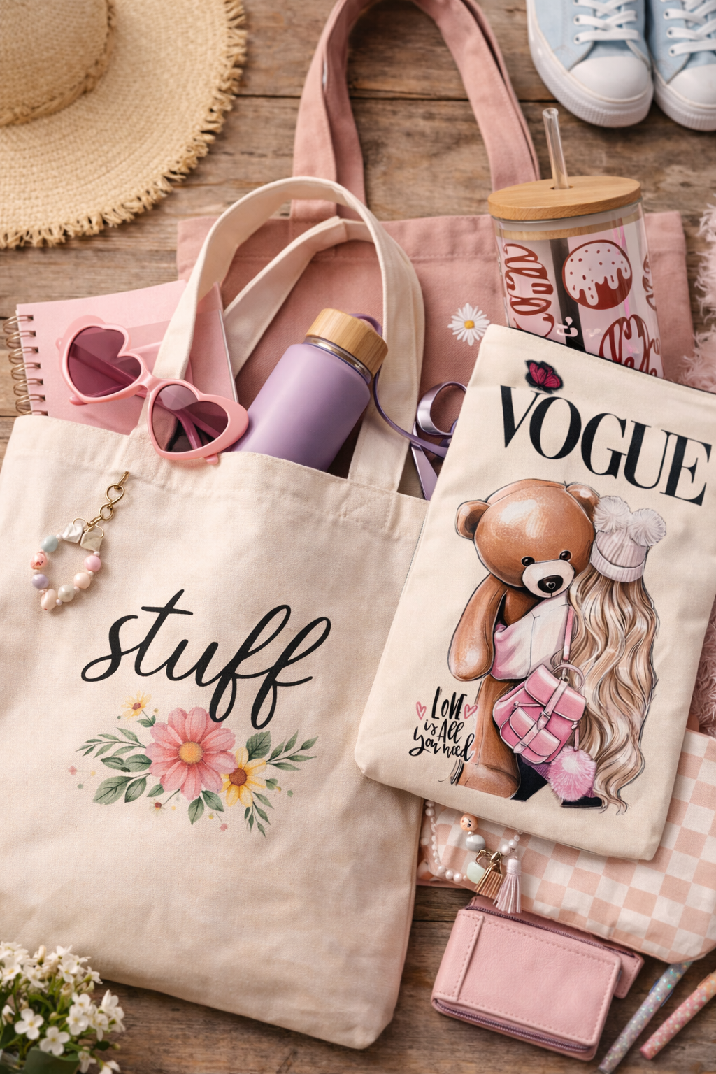 Tote Bags, Cotton Sacks & Accessories