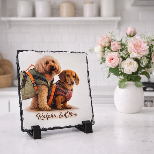 Small Matte Photo Slate (14cm)