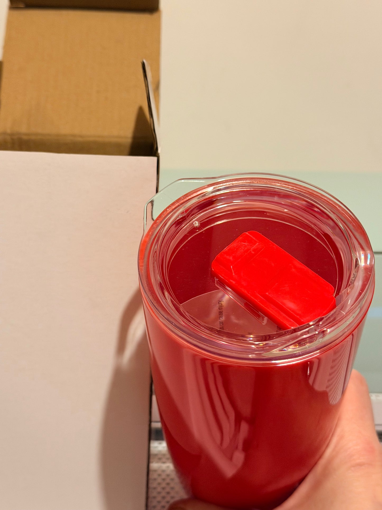 Double Walled 24oz Red Tumblers Blanks